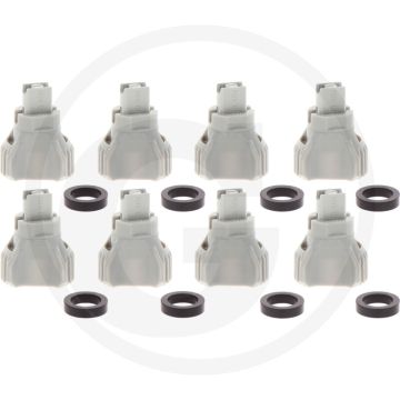 Nozal VPE 8 Flachstrahldüse KWIX RDX Grau 120° Spuithoek