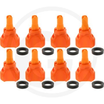 Nozal VPE 8 Injektordüse HDRX-R Orange 120° Spuithoek