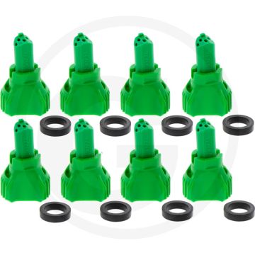 Nozal VPE 8 Flüssigdüngerdüse R5X Grüngelb 100°.