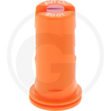 Albuz Flachstrahldüse 80° Orange Keramik.
