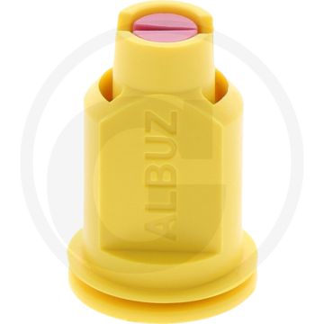 Albuz Injector spleetdop 80° Geel Keramisch.