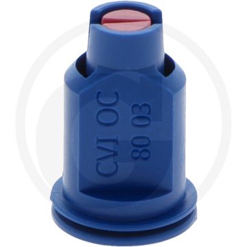Albuz Injector spleetdop 80° - Blauw, Keramiek - CVI-OC-80-03