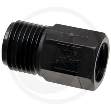 TeeJet Lichaam dop van nylon, type-T (Inlaataansluiting met BSPT 1/4" (met binnendraad))