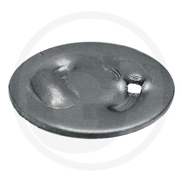 Braglia Wervelschijf Ø: 17 mm, Ø: 1 mm - Draai wartelmoer Ø: 18 mm vast met 9 - 11 Nm