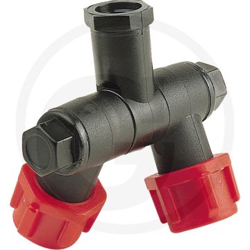 ARAG Gelenk-Düsenhalter doppelt 3/8" - Innengewinde 3/8"