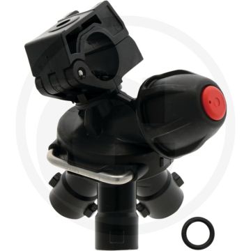 ARAG Drievoudige dophouder (1" zonder bouten voor montage aan buis)