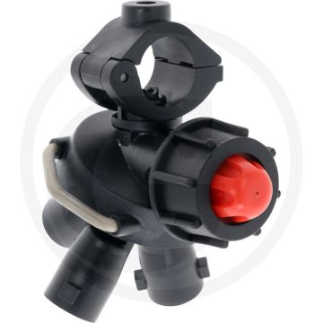Tecomec Dreifach-Düsenhalter Rohr-Ø 1/2", Ø7mm
