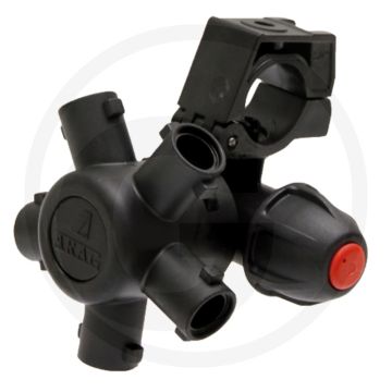 ARAG Vijfvoudige dophouder - Buis Ø 20 mm, boring Ø 10 mm