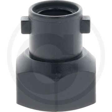 Tecomec Adapter IG 1/2" auf Bajonettanschluss - Bajonettanschluss Innengewinde = 1/2"