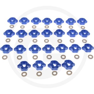 Lechler Bajonettmutter SW 8/10 blau - Oude LECHLER Twistloc-systeem.