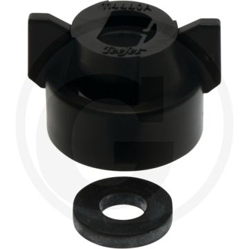 TeeJet Bajonetmoer SW 8 zwart incl. pakking - HARDI 8 Zwart 114441-1-CELR.