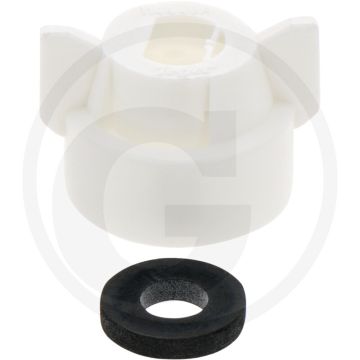 TeeJet Bajonetmoer SW 8 wit incl. pakking - HARDI 114441-2-CELR.
