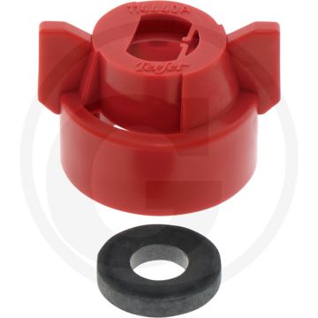 TeeJet Bajonetmoer SW 8 rood incl. pakking - HARDI 8 Rood 114441-3-CELR