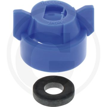 TeeJet Bajonetmoer SW 8 blauw incl. pakking - HARDI 114441-4-CELR.