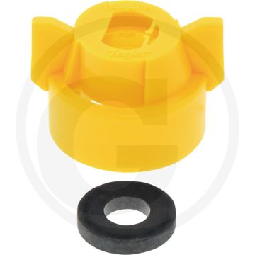 TeeJet Bajonetmoer SW 8 geel incl. pakking - HARDI 114441-6-CELR.