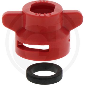 TeeJet Sproeidopkap HARDI 11 Rood 21398H-3-CELR