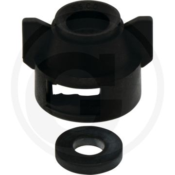 TeeJet Sproeidopkap (met afdichting)