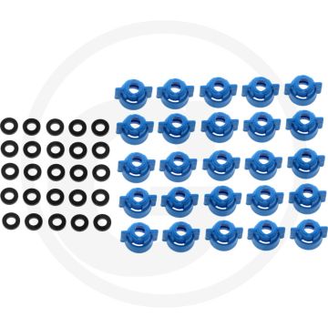 Lechler Bajonettmutter SW 8/10 blau Universal - Sleutelwijdte: 8 - 10