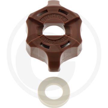 Lechler Bajonetmoer 8mm Bruin - 54727