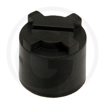 Kverneland Kap - Schwarz, 20 x 20 x 18 mm