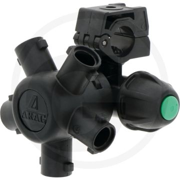 ARAG Vijfvoudige dophouder, Ø 20 mm - Buis-Ø 20 mm