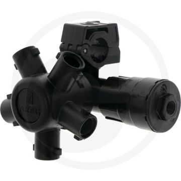 ARAG Vijfvoudig pneumatische dophouder, Ø 20, Buis-Ø 20 mm.
