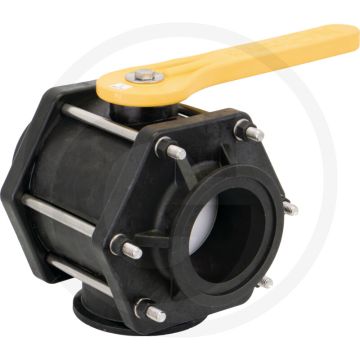 BANJO 3-weg kogelkraan 3" - Max. werkdruk: 10 bar