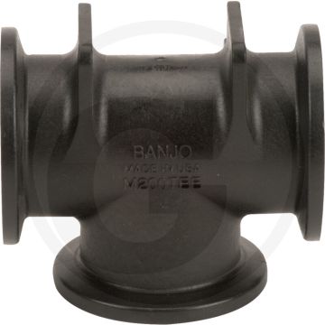 BANJO T-stuk 2” 3 x 2" - Max. werkdruk 14 bar