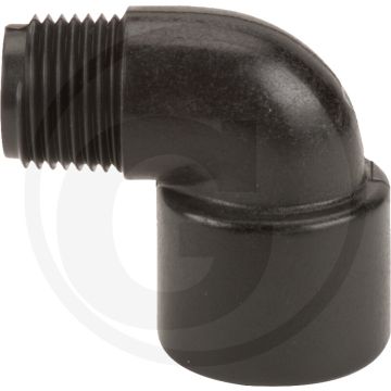 BANJO Bocht 90°, 3/8”, Max. werkdruk 20 bar