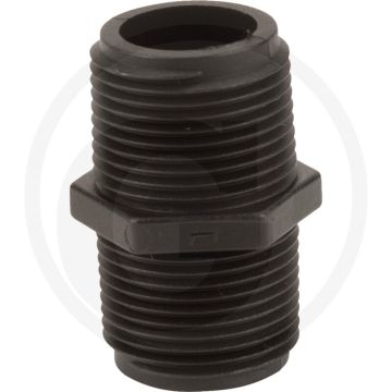BANJO Dubbele nippel 3/4" Max. werkdruk 20 bar