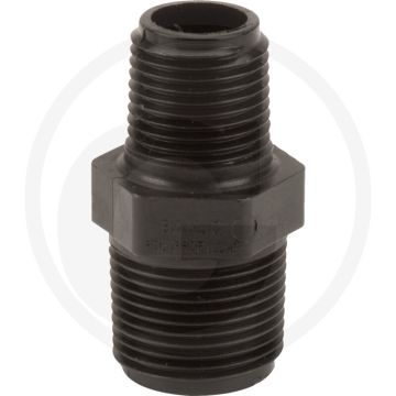 BANJO Verloopnippel 3/4" naar 1/2" - Max. werkdruk 20 bar