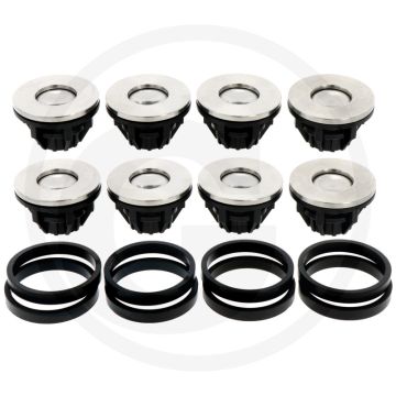 Annovi Reverberi Kleppenset (O-ring 6703040200 klep 670759054)
