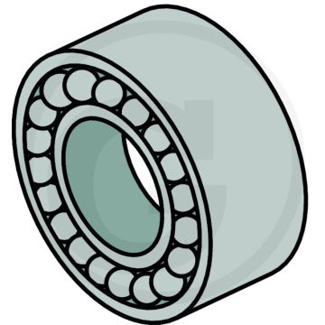 Comet Kogellager Ø 35 x 62 x 14 mm