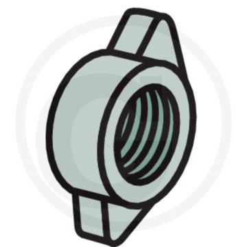 Comet Vleugelmoer G 1/2" - Aantal per pomp 1