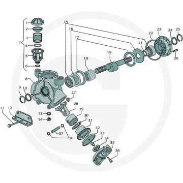 Comet Houder - Aantal per pomp 2