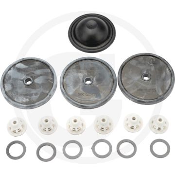 Comet Reparatieset - Bestaande uit: 3x membraan, 1x windketelmembraan, 6x kleppenset