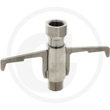 Lechler Veiligheidsventiel (Roestvrij staal, CleanerValve)