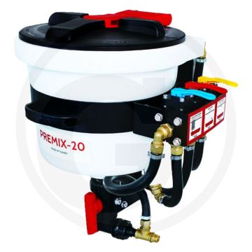 Fustenreiniger Niagara 20 liter met Ø 355 mm deksel.