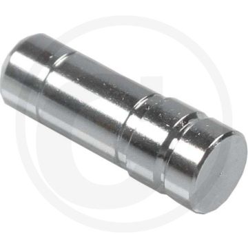 BK-VS-10-MSv, rechte insteekstop (Metaal, 10 mm)