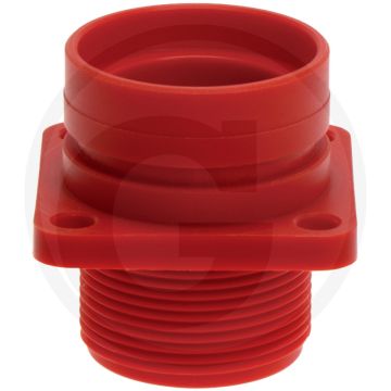 POLMAC Aansluitflens (1 1/2" buitendraad)