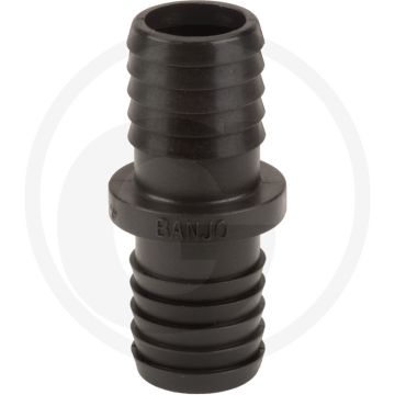 BANJO Doppelnippel 2x Ø25mm (gerade)