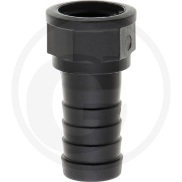 Schlauchtülle gerade Ø 19mm x 1/2" PVC.