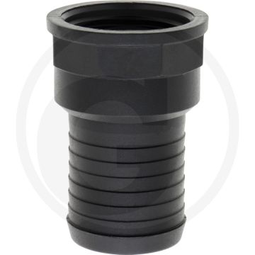 Schlauchtülle Ø 40mm x 1 1/4" PVC.