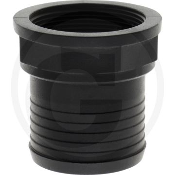 Schlauchtülle gerade Ø 60mm x 2" PVC.
