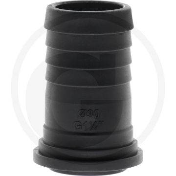 Schlauchtülle Ø 30 mm für Überwurfmutter (mit Innengewinde 1 1/4")