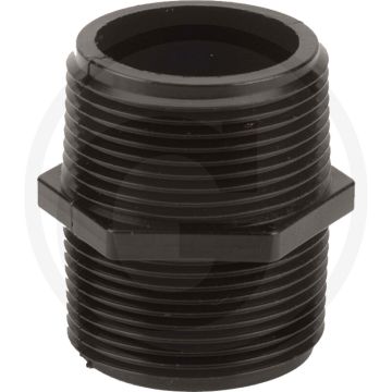 BANJO Doppelnippel AG 1 1/4" PP 20 bar NIP125-SH