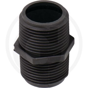 BANJO Doppelnippel AG 1" PP 20 bar NIP100-SH
