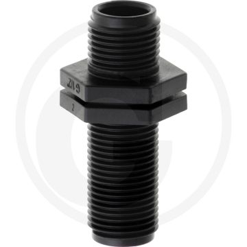 Schottnippel AG 1/2" PP 32x38x18mm.