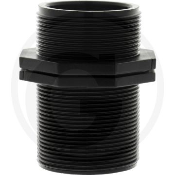 Schottnippel AG 2" PP 76mm - Beregeningstechniek> Fittingen (kunststof)