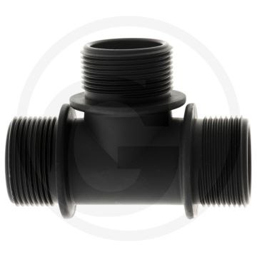 T-Stück 3 x AG 1 1/4" PP 54x108x24 mm